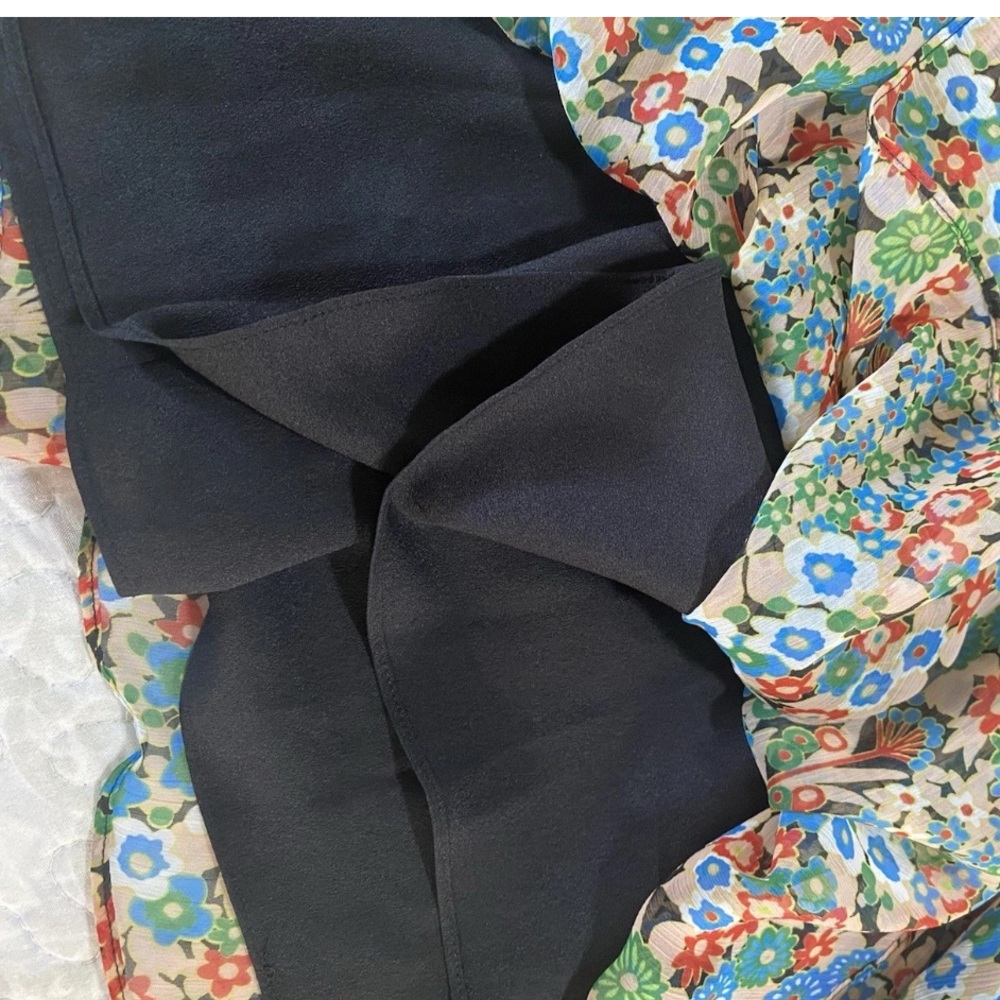 NWT Ted Baker Tiania Smock Panel Wrap Mini Dress Floral Lightweight Sz 4 Rt $295 - Picture 12 of 15